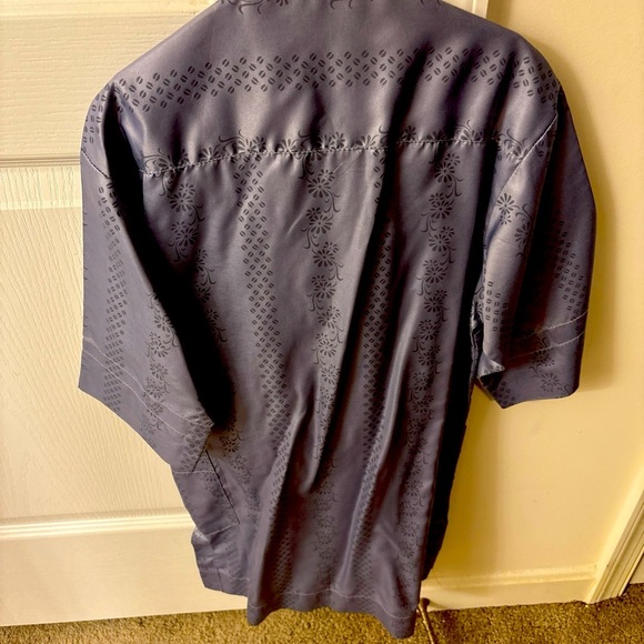 Boys African Clothes Embroidery Shirt & Pants Dashiki Outfits Gray  Medium - Picture 2 of 12